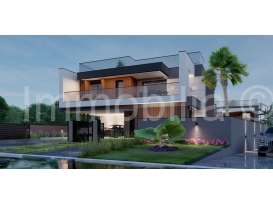 LUKSUZNA NOVA VILA SA BAZENOM ,112 m2 KROVNA TERASA ,75 M MORE, POMER!